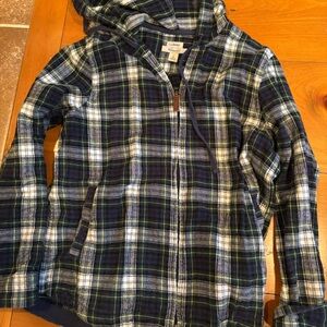 L.L. Bean Plaid Shacket